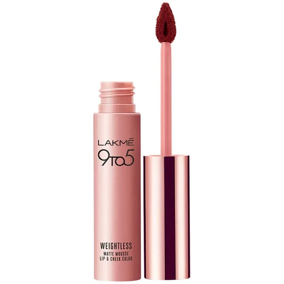Lakme 9 to 5 Weightless Lip & Cheek Color, Chocolate Mousse 9 g