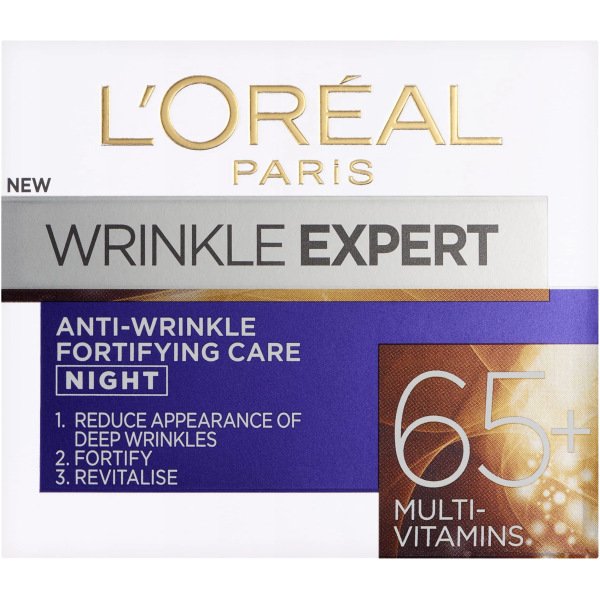 Loreal Wrinkle Expert 65+ Multivitamins Anti-Wrinkle Intensive Night Cream 50ml