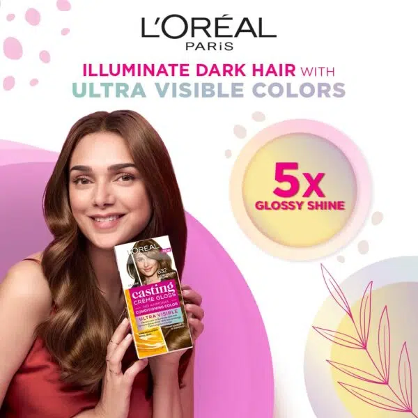LOreal Paris Casting Creme Hair Color 566 Cherry Burgundy 100G+60ml
