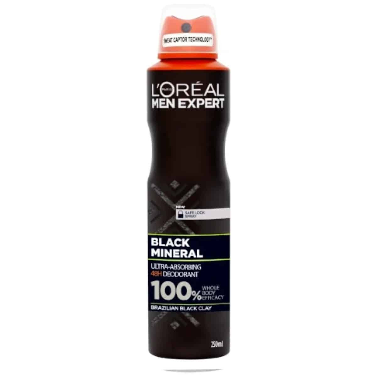 LOreal Men Expert black mineral Deodorant