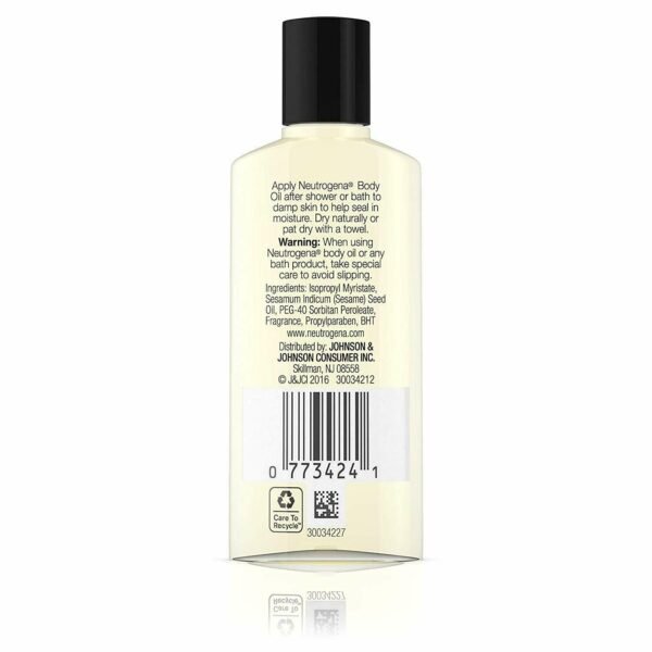 Neutrogena Body Oil Light Sesame Formula, 29ml