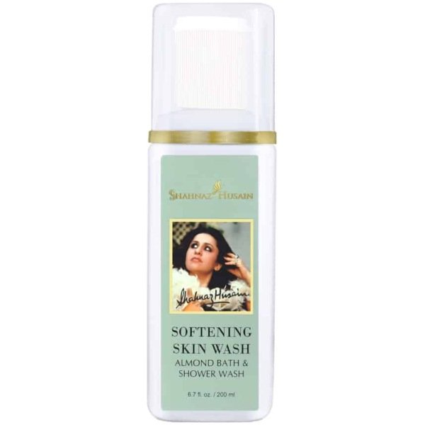 Shahnaz Husain Softening Skin Wash – Almond Shower & Cream – 200ml