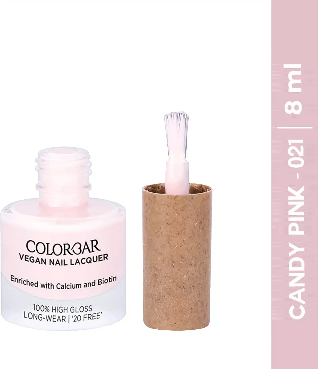 Colorbar Vegan Nail 021 Candy Pink
