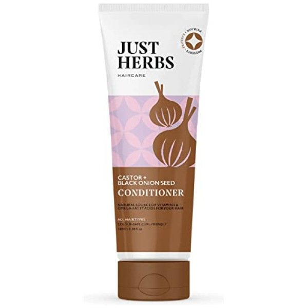 Just Herbs Haircare Castor + Black Onion Seed Conditioner(100ml)