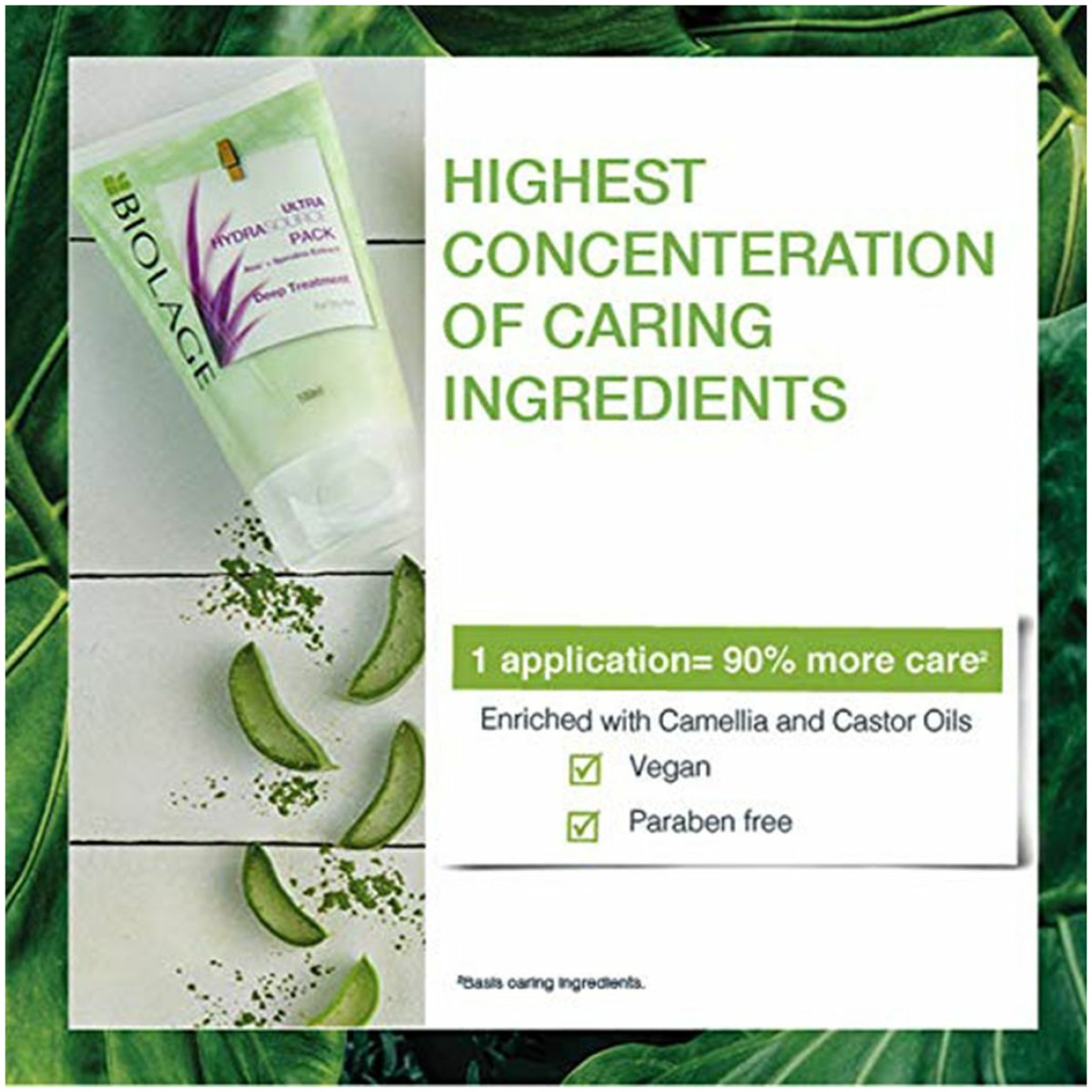 Matrix Biolage HydraSource Deep Treatment Pack Hair Mask for Dry Hair (100ml)