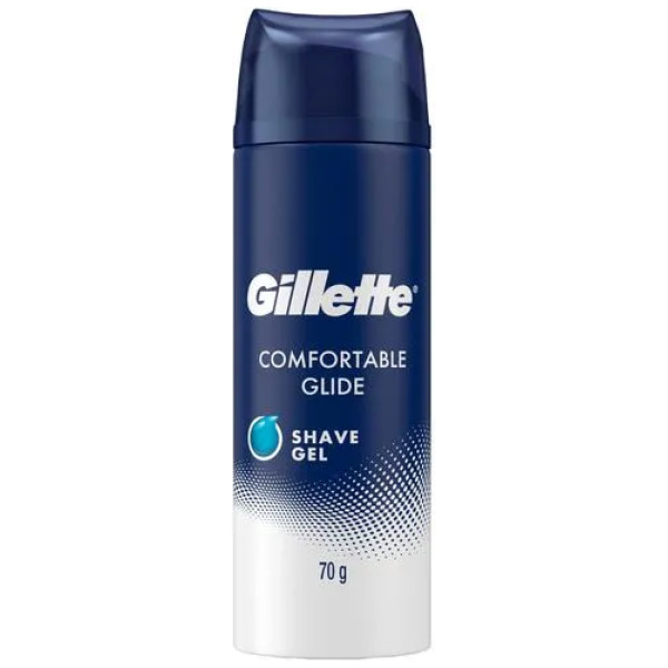 Gillette Comfortable Glide Shave Gel - Soothes & Hydrates The Skin, 70 g