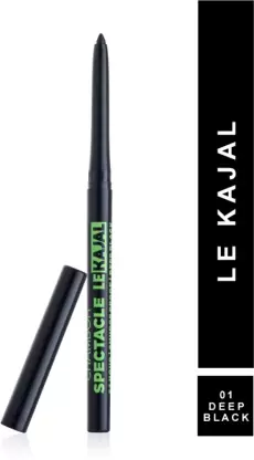 Chambor Spectacle Le Kajal Black Eyeliner Make up (Deep Black 0.3 g)