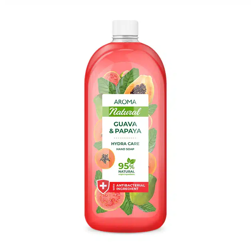 AROMA Liquid soap Guava&Papaya Refreshing (refill) 900 ml