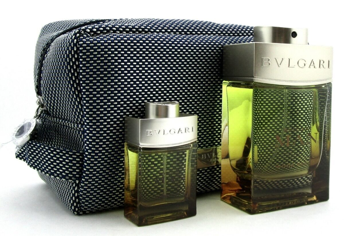 Bvlgari MAN WOOD NEROLI EDP Spray Men's Set