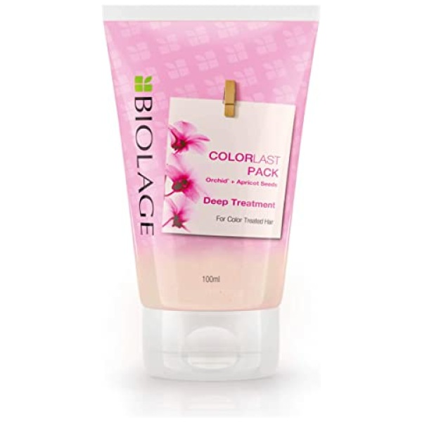 Biolage Colorlast Deep Treatment Hair Mask with Orchid & Apricot Seeds for Colored Hair 100ml