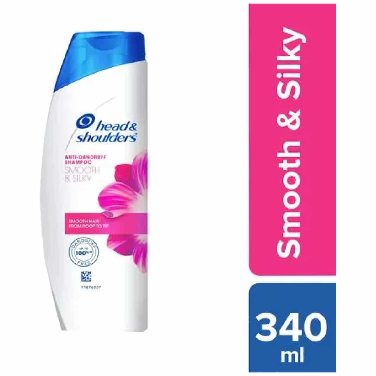 Head & Shoulders Shampoo Smooth, Silk 340Ml
