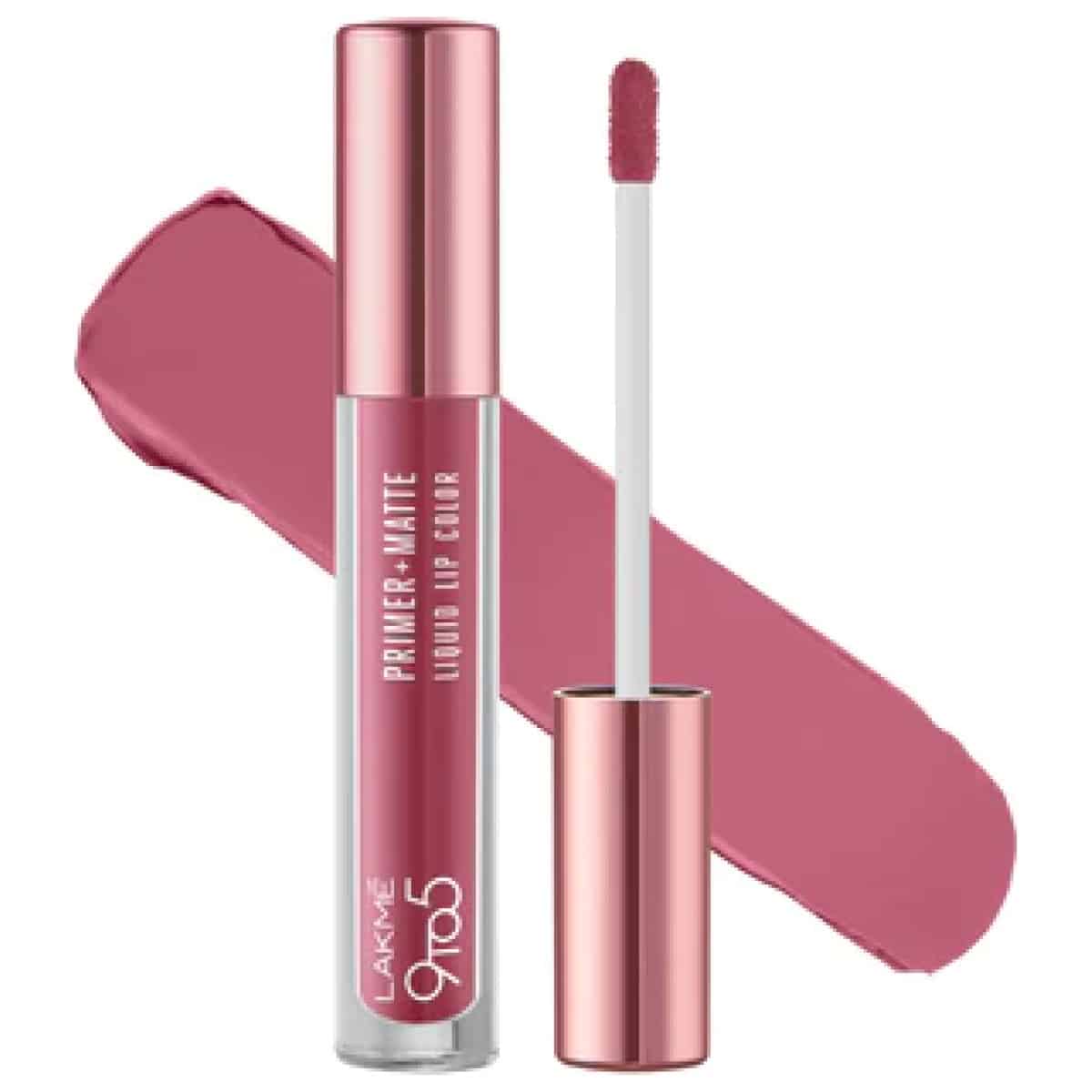 Lakme 9to5 Primer + Matte Liquid Lipstick MP1 Everyday Pink