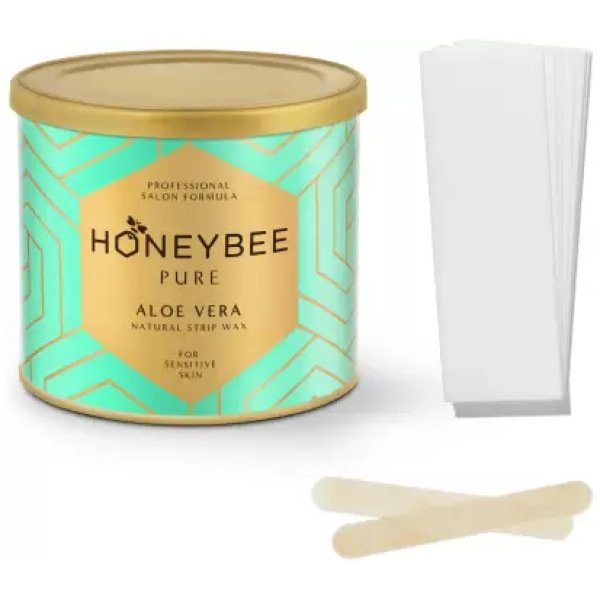 Honey bee Pure Aloe Vera Wax Wax  (600 g)