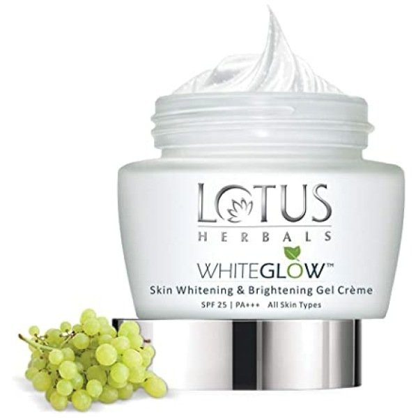 Lotus Herbals WHITEGLOW Skin brightening Gel Cream SPF 25 PA+++