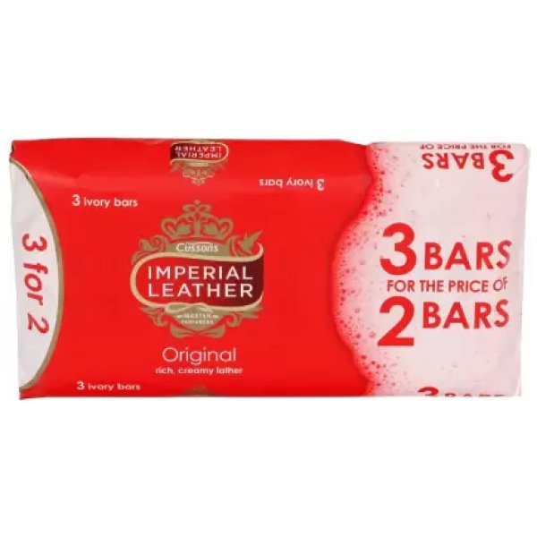 Imperial Leather Original Soaps 100g Pack Of 3