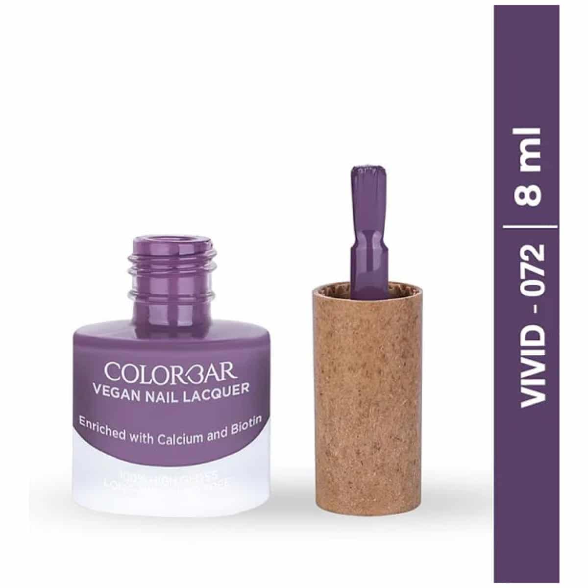 Colorbar 072 Vivid Vegan Nail Polish 8Ml