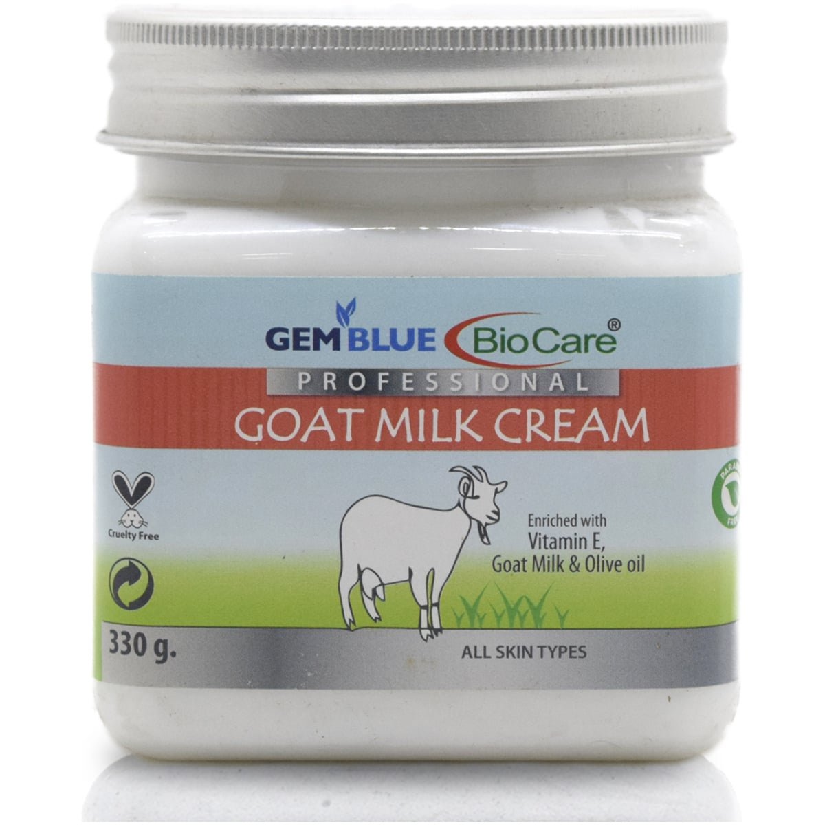 Gemblue Biocare Professional Goat Milk Cream 330ml