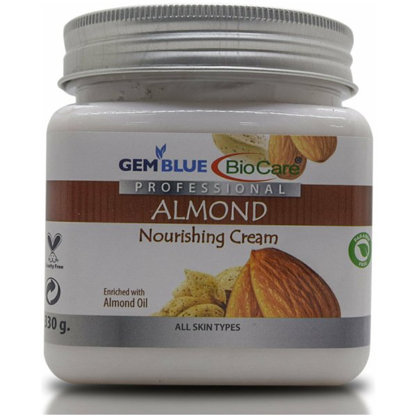 Gemblue Biocare Professional Almond Nourishing Cream 330ml