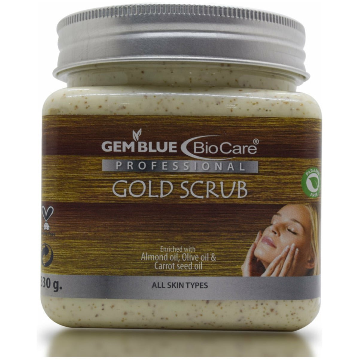 Gemblue Biocare Professional Gold Scrub 330ml