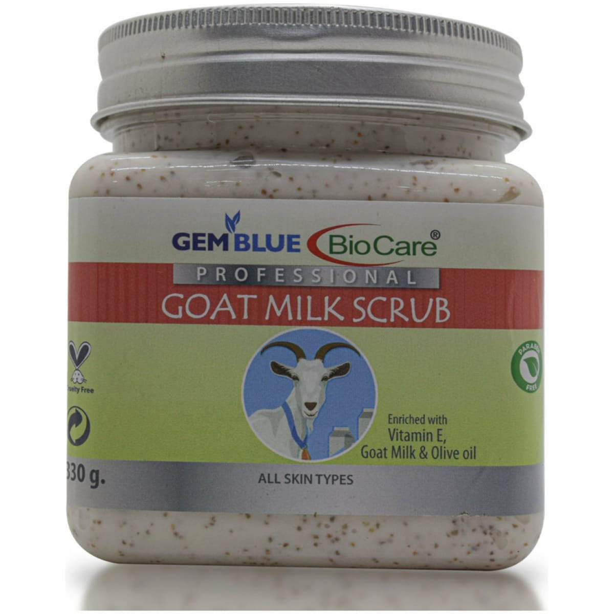 Gemblue Biocare Professional Goat Milk Scrub 330ml