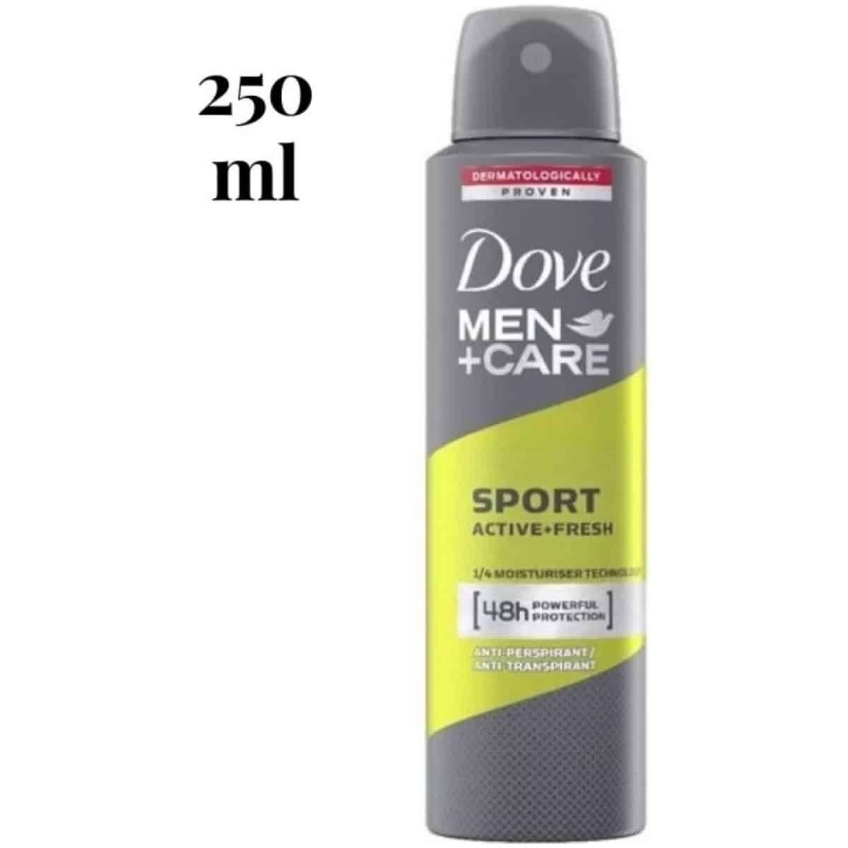 DOVE Men+Care Sport Active Fresh Antiperspirant Deodorant 250Ml