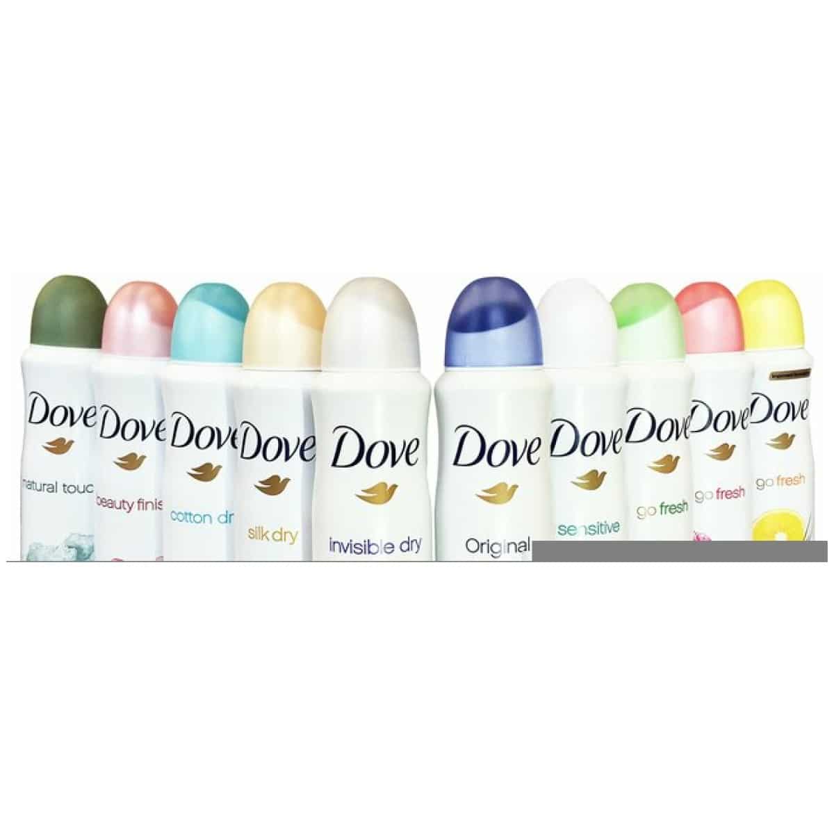 Dove Natural Touch Cotton Dry Anti Perspirant Deodorant Spray 150ml