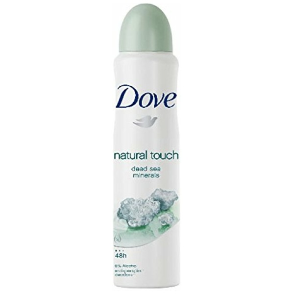 Dove Natural Touch Cotton Dry Anti Perspirant Deodorant Spray 150ml
