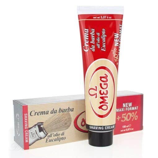 Omega Shaving Cream With Eucalyptus Oil In Tube 150 ml #45150