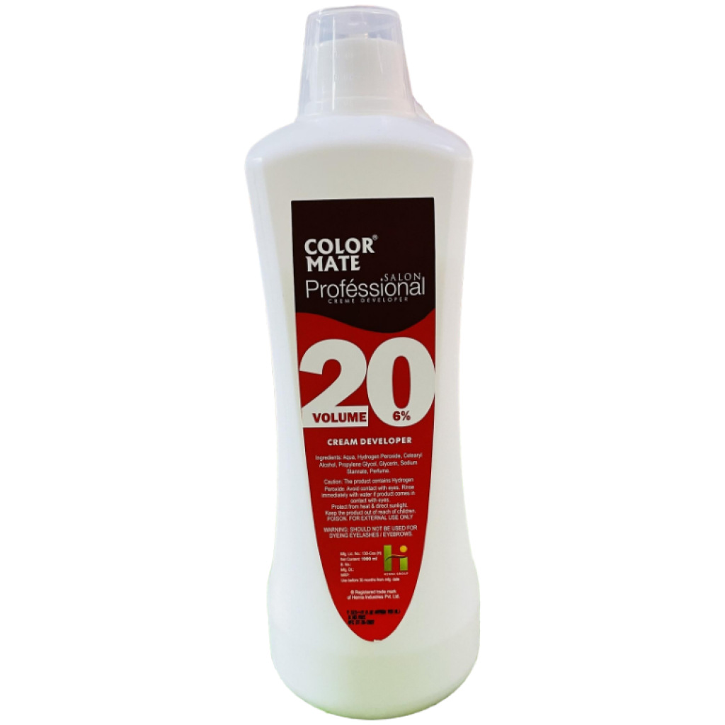 Color Mate Salon Professional Developer (Volume 20) 6% 1000ml