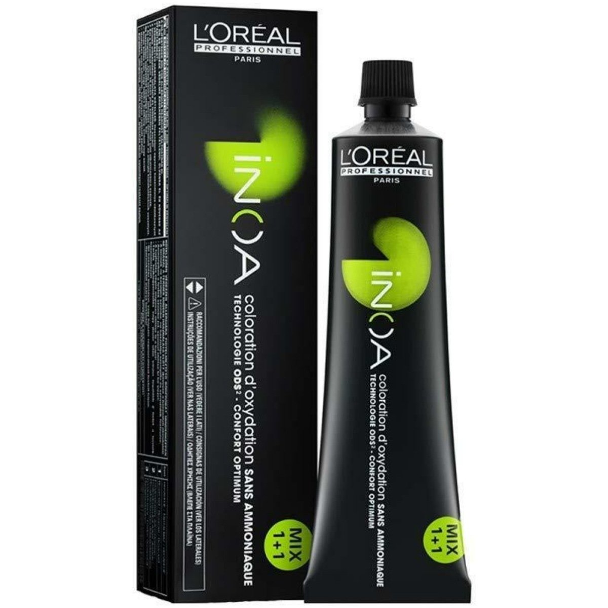 L’Oreal Inoa Hair Color 60G 3.0 Dark Brown +Developer 1000ml Combo