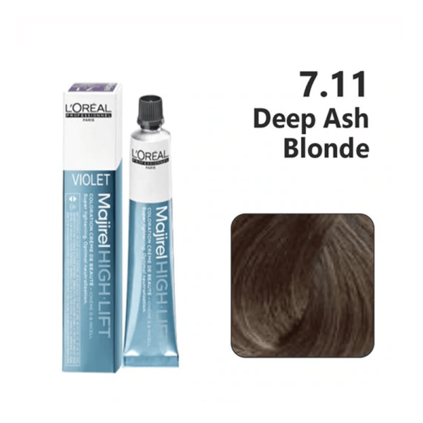 L’Oreal Majirel Cool Cover Hair Color 50G 7.11 + Oxidant 1000Ml