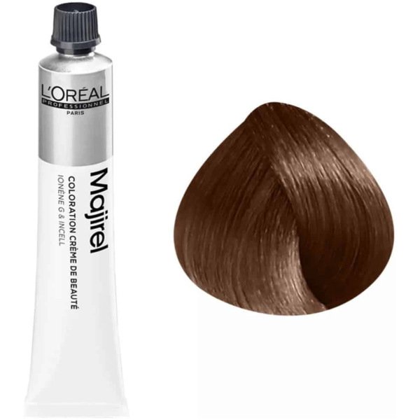 L’Oreal Majirel Hair Color 50G 7.23 Golden Iridiscent Blonde+ Oxidant 1000Ml Combo