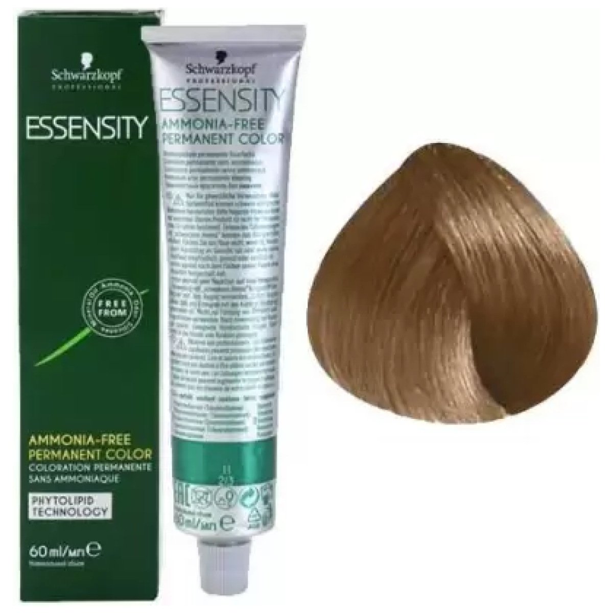 Schwarzkopf Essensity Hair Color 60ml 8-62 Light Blonde Chocolate Ash + Developer 1000ml Combo