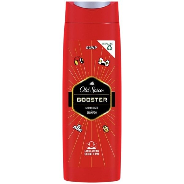 Old Spice Booster Shampoo & shower Gel 400 ml