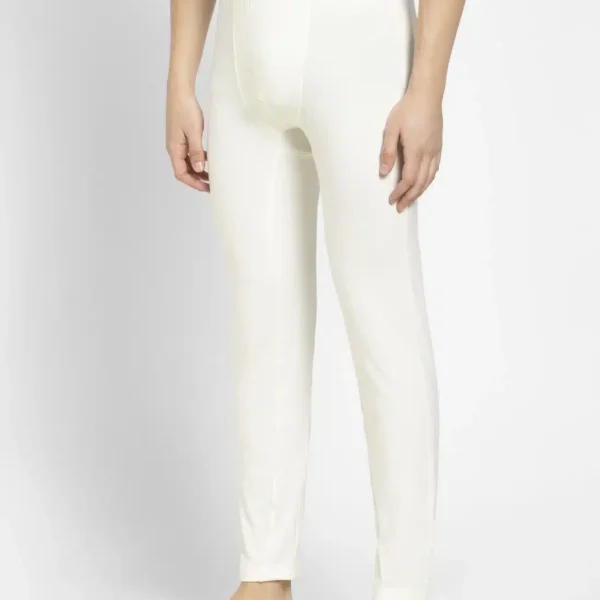 Men's Soft Touch Long Johns with Stay Warm Technology - White 2622