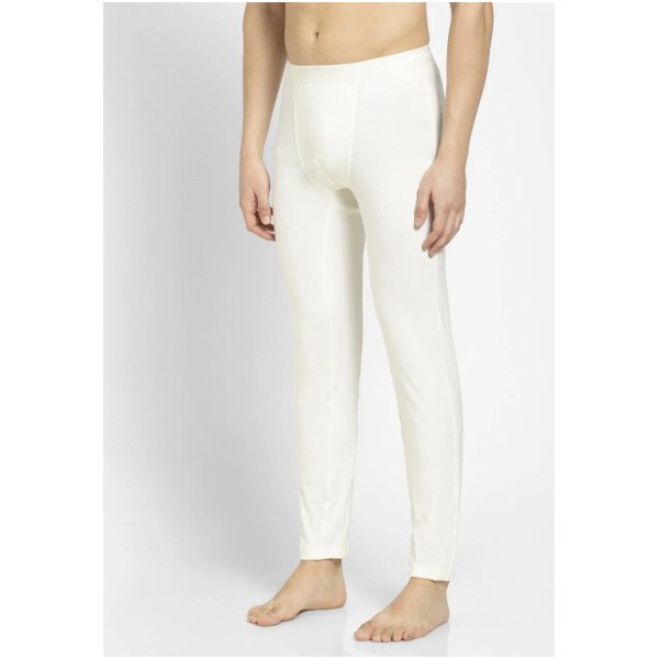 Men's Soft Touch Long Johns with Stay Warm Technology - White 2622