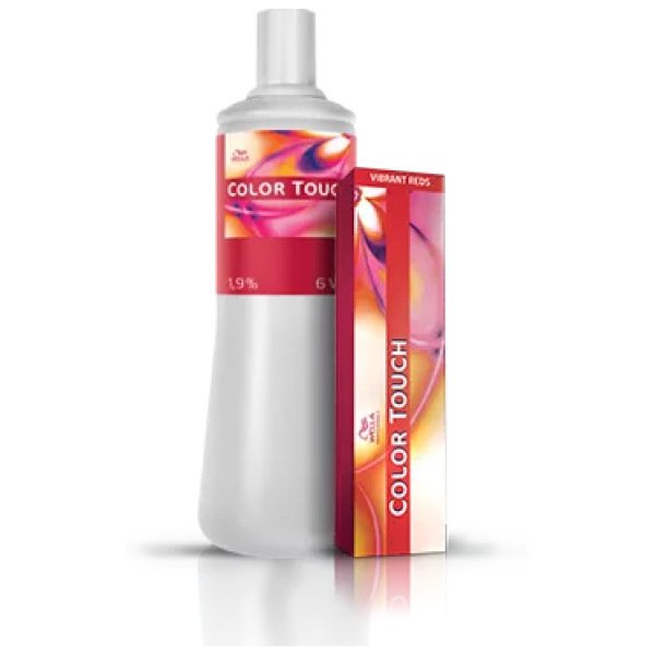 Wella Touch Ammonia Free Hair Color 60ml + Developer 6 Vol Combo