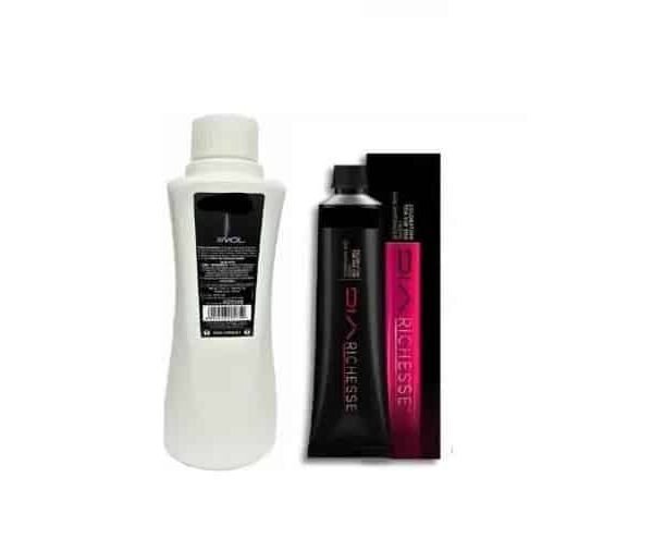 Loreal Professional Dia Richesse 50ml 5 Light Brown + Developer 20% Combo