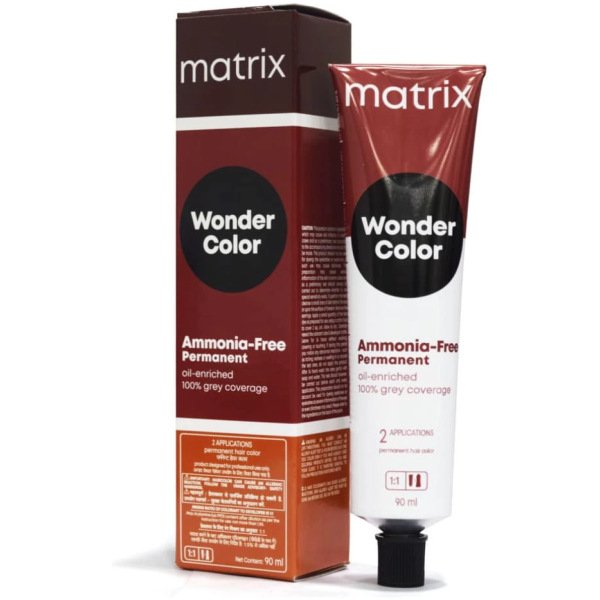 Matrix Wonder Color Ammonia Free Dark Blonde + Developer 20 Vol Combo