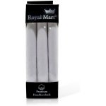 SHELTER Premium HandKerchiefs |100% Cotton Hankies White Color | Size 40 x 40 CM Pack of 3