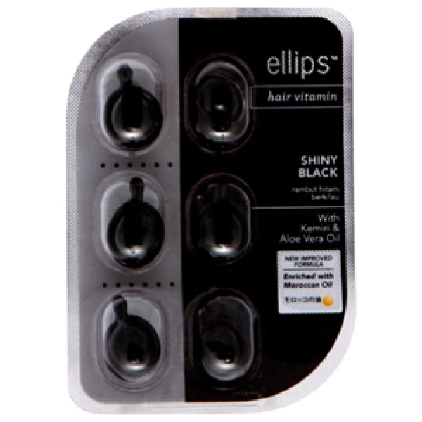 Ellips Hair Vitamin with Candle Nut 6CAPSULES Twin Pack -6ml*2