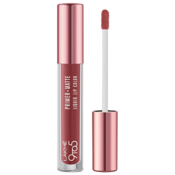 LAKMÉ 9TO5 PRIMER + MATTE LIQUID LIP COLOR #PINK VELENTINE
