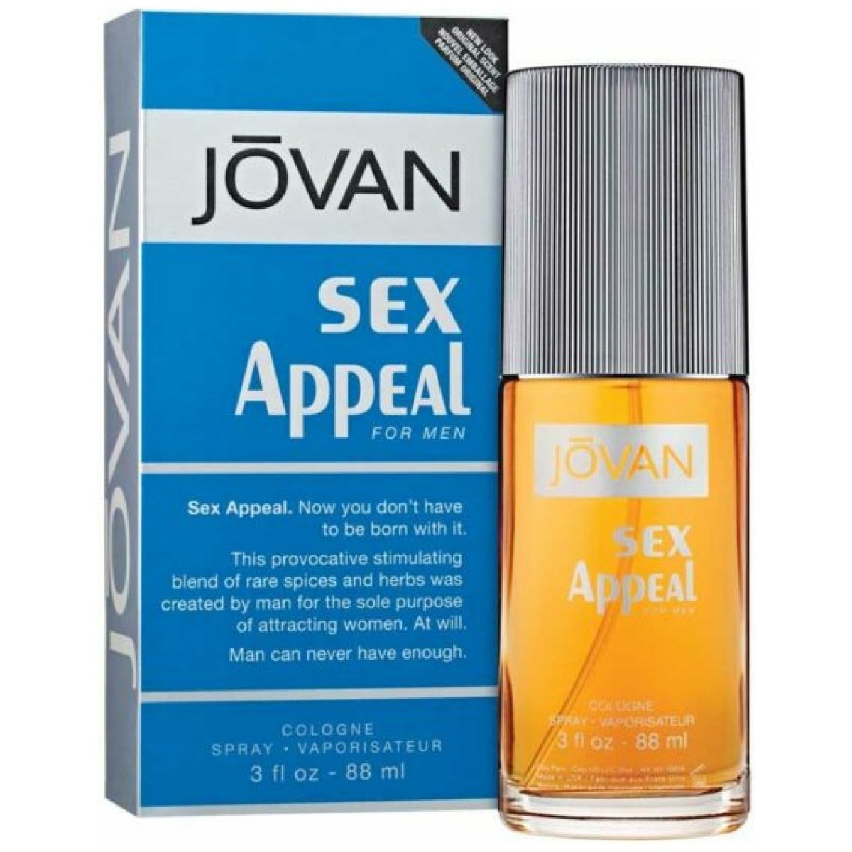 Jovan Sex Appeal Men Perfume 88Ml