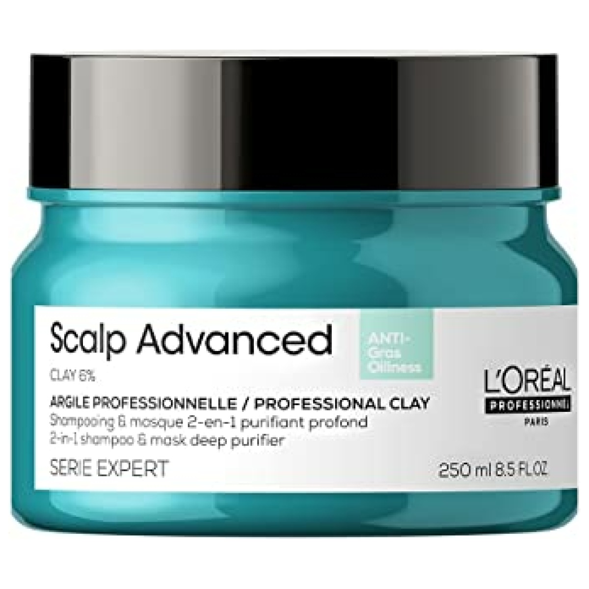 LOREAL SCALP AD. GRAS OIL MASK 500ML