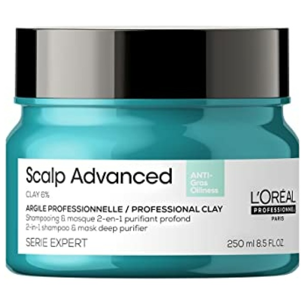 LOREAL SCALP AD. GRAS OIL MASK 500ML