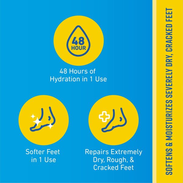 O'Keeffe's Healthy Feet Exfoliating Foot Cream 3 ounce Tube (85gm)