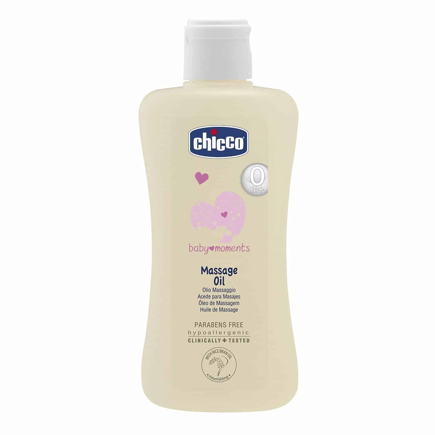 Chicco Baby Massage Oil 200 ml Chicco Baby Massage Oil 200 ml