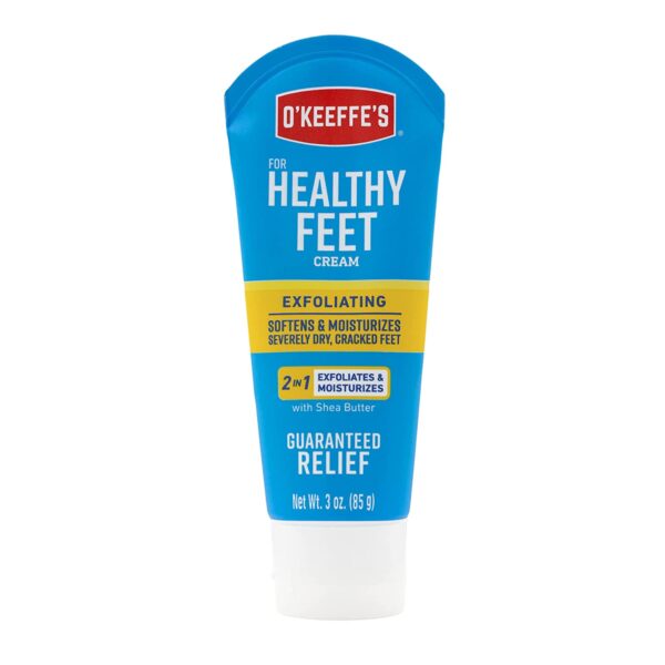 O'Keeffe's Healthy Feet Exfoliating Foot Cream 3 ounce Tube (85gm)