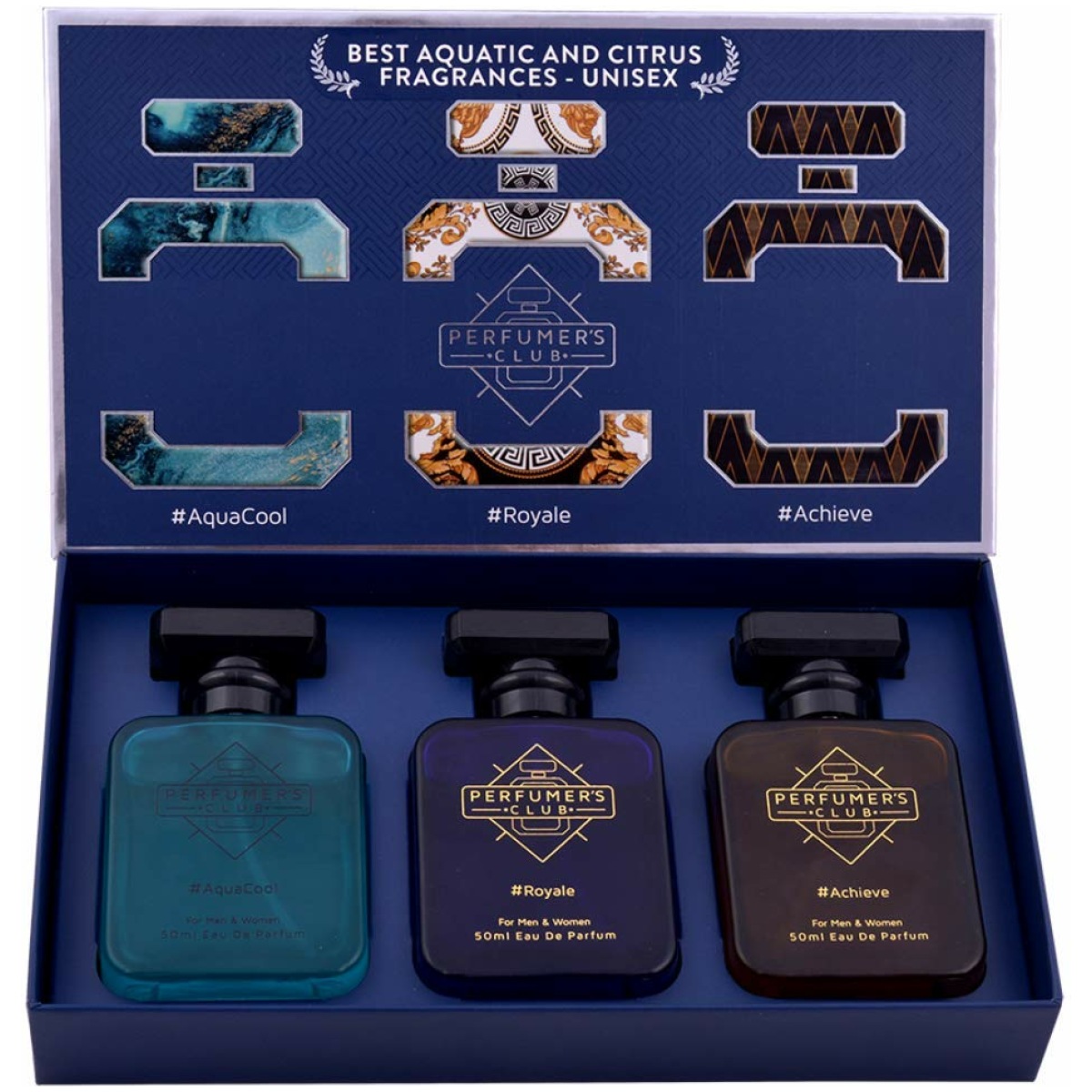 Perfumer's Club "Best Fragrance for Unisex Set Of 3