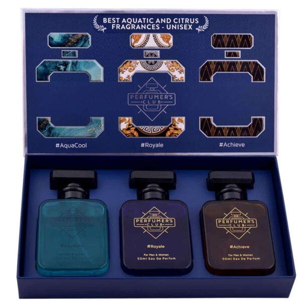 Perfumer's Club "Best Fragrance for Unisex Set Of 3